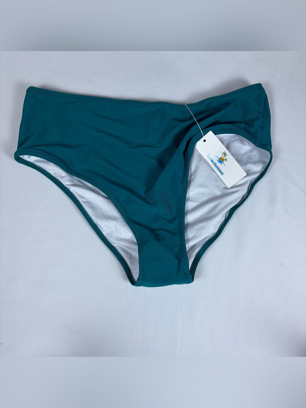 NWT Beachsissi Womens XL Swim Bottoms in Teal